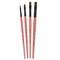 Dynasty Water Lily Watercolor Brushes - Set 7, Short Handle, Set of 4